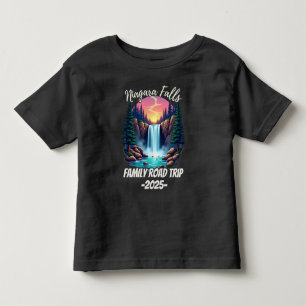 Camiseta De Bebé Paseo en familia por Niagara Falls viaje de vacaci