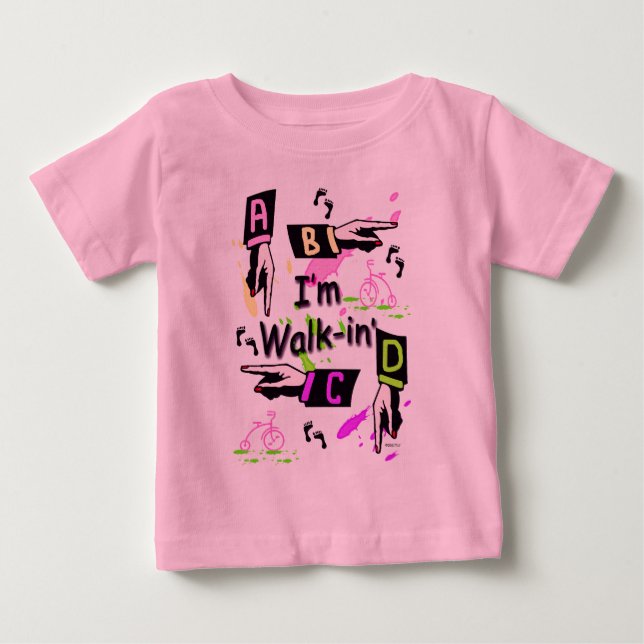 Camiseta De Bebé Paseo-In' (Anverso)