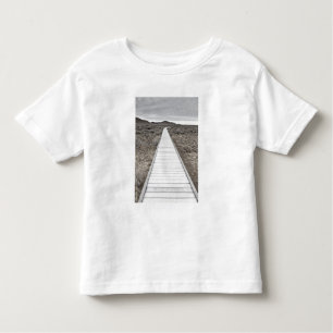 Camiseta De Bebé Paseo marítimo a través del desierto