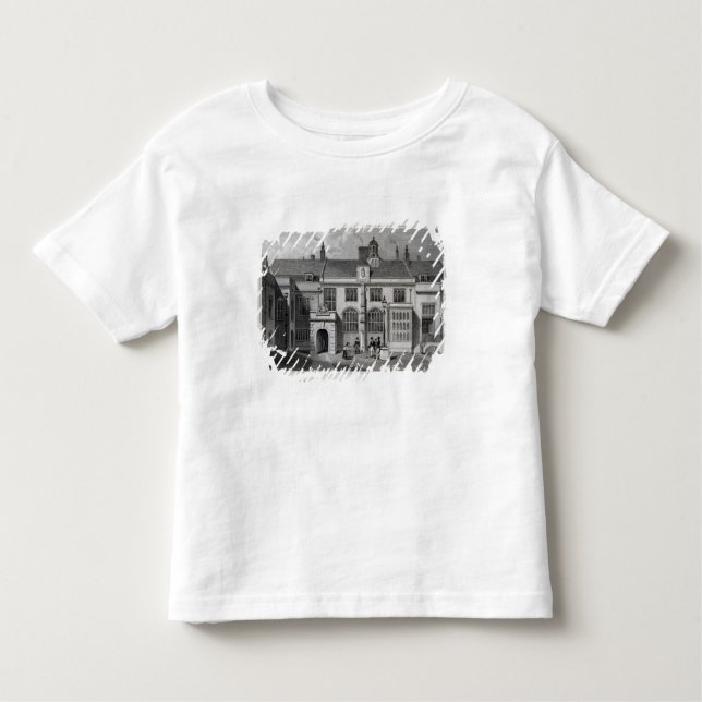 Camiseta De Bebé Pasillo del pensionista, casa de la carta (Anverso)