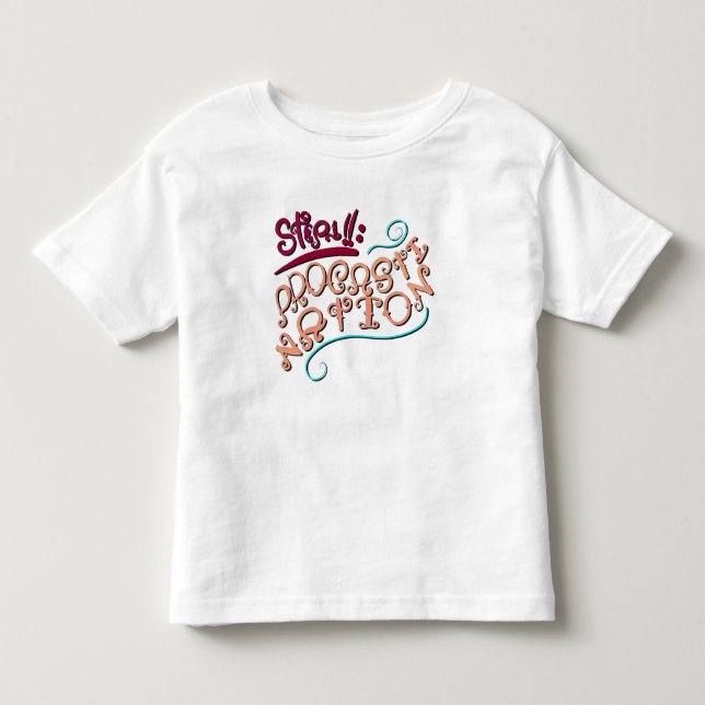 Camiseta De Bebé Paso 1: Procrastinación (Anverso)