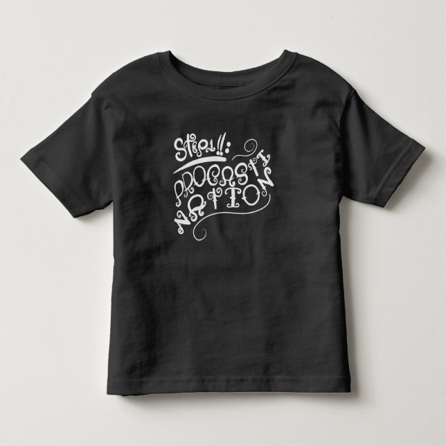 Camiseta De Bebé Paso 1: Procrastinación (Anverso)