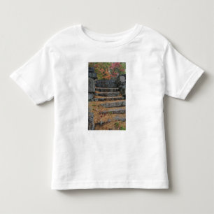 Camiseta De Bebé Pasos cubiertos de agujas de pino, White Mountain