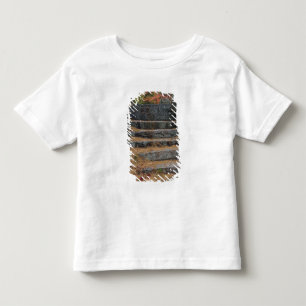 Camiseta De Bebé Pasos cubiertos de agujas de pino, White Mountain