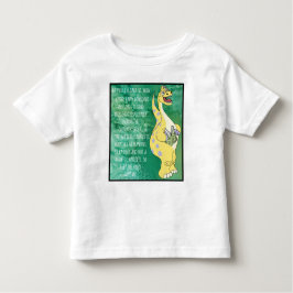 Camiseta De Bebé Passover Toddler Define Baruchiosaurus