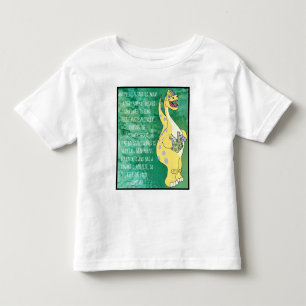 Camiseta De Bebé Passover Toddler Define Baruchiosaurus