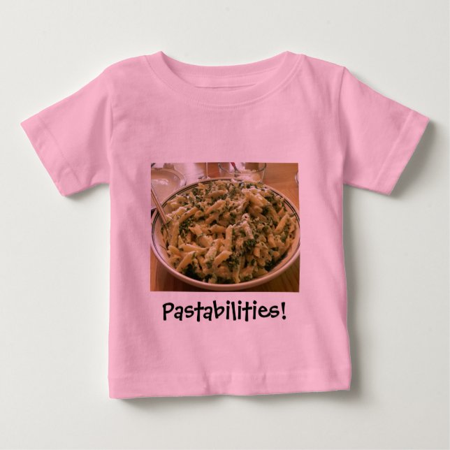 Camiseta De Bebé ¡Pastas! (Anverso)