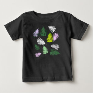 Camiseta De Bebé Pastel Colours Lucky Fern