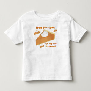Camiseta De Bebé Pastel de calabaza feliz de la acción de gracias