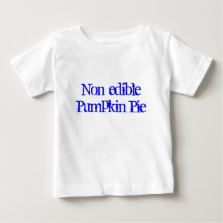 Camiseta De Bebé Pastel de calabaza no comestible