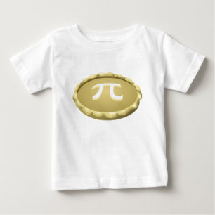 Camiseta De Bebé pastel de pi día feliz