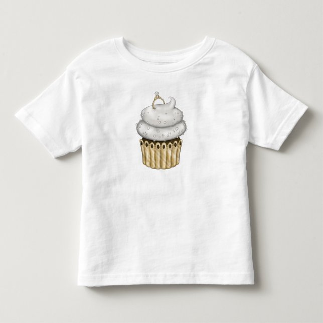 Camiseta De Bebé Pastel de Sweet Engagement (Anverso)