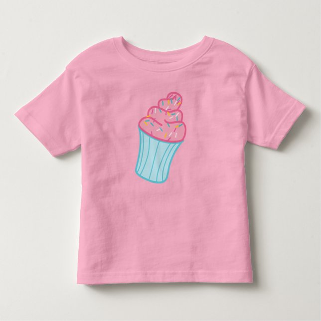 Camiseta De Bebé Pastel dulce (Anverso)
