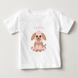 Camiseta De Bebé Pastel Neutral Personalizado Personalizado de Cach