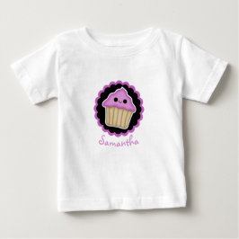 Camiseta De Bebé Pastel rosa Kawaii, camisas pequeñas
