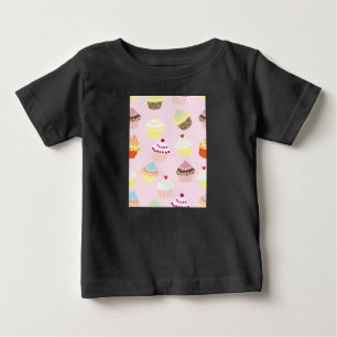 Camiseta De Bebé Pasteles
