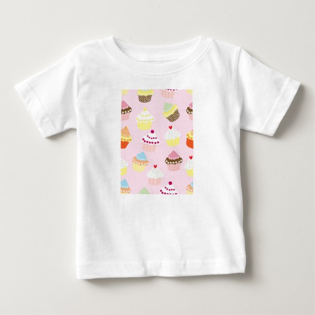 Camiseta De Bebé Pasteles (Anverso)