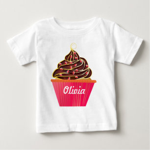 Camiseta De Bebé Pasteles