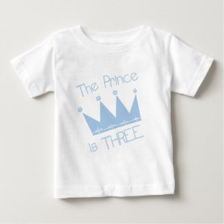 Camiseta De Bebé Pasteles y regalos de la Corona Príncipe Tercer Cu