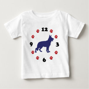 Camiseta De Bebé Pastor alemán