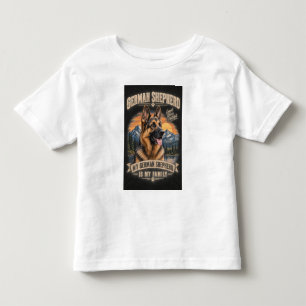 Camiseta De Bebé pastor alemán