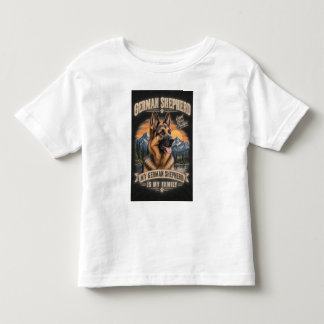 Camiseta De Bebé pastor alemán