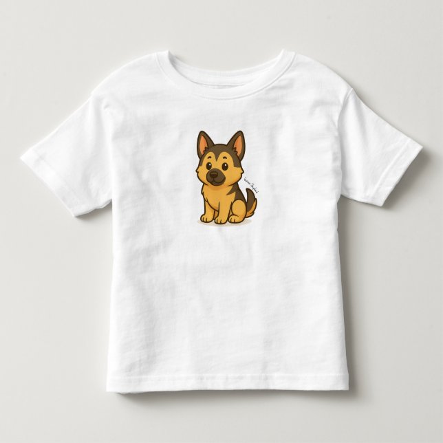Camiseta De Bebé Pastor Alemán (Anverso)