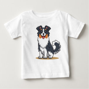 Camiseta De Bebé Pastor australiano lindo