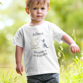 Camiseta De Bebé Pastor, ovino y ovino Bebé
