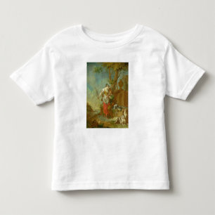Camiseta De Bebé Pastor y Shepherdess