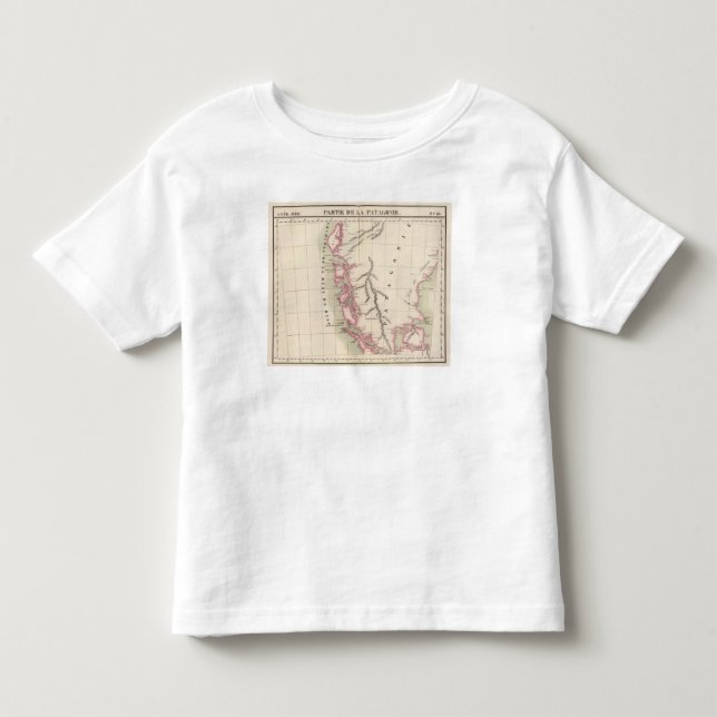 Camiseta De Bebé Patagonia, Suramérica 40 (Anverso)