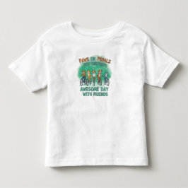 Camiseta De Bebé Patas sobre pedales: un día increíble con amigos