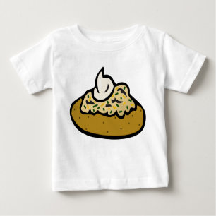 Camiseta De Bebé Patata al horno