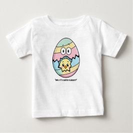 Camiseta De Bebé Patata de Pascua con huevo rajado - vacaciones de