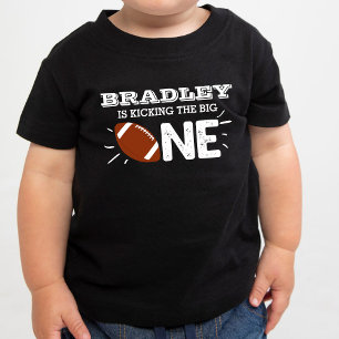 Camiseta De Bebé Pateando El Grande Fútbol Cumpleaños 1