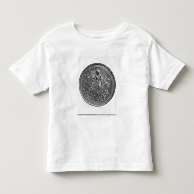 Camiseta De Bebé Patera grande que representa a una diosa (Anverso)