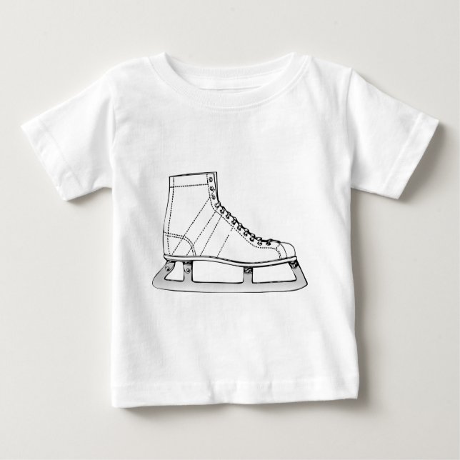 Camiseta De Bebé Patinaje artístico sobre hielo (Anverso)
