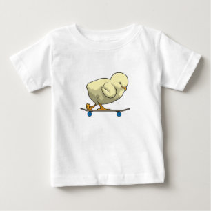 Camiseta De Bebé Patinaje con patineta