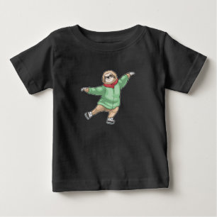 Camiseta De Bebé Patinaje eslovaco sobre hielo
