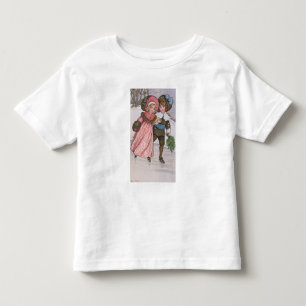 Camiseta De Bebé Patinaje para chicas y niños