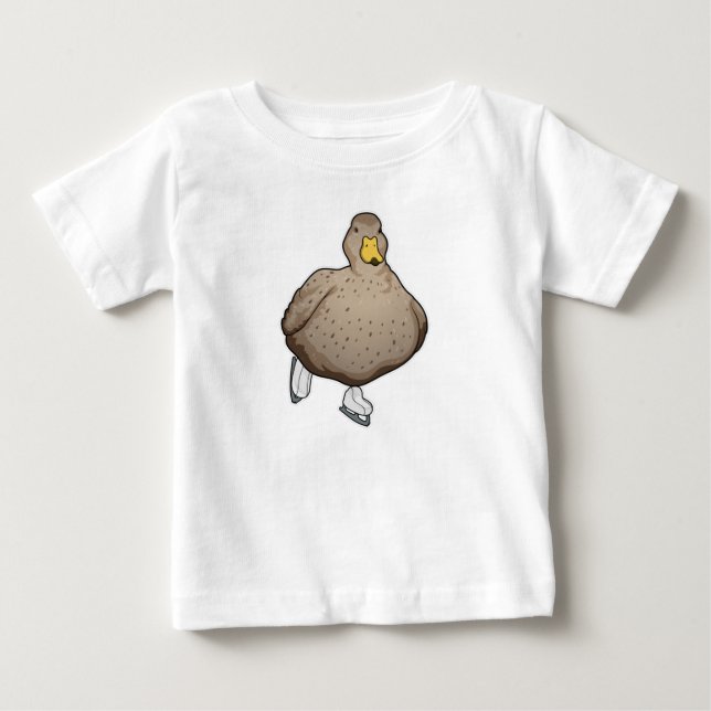 Camiseta De Bebé Patinaje sobre hielo (Anverso)
