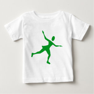 Camiseta De Bebé Patinaje sobre hielo - Verde de hierba