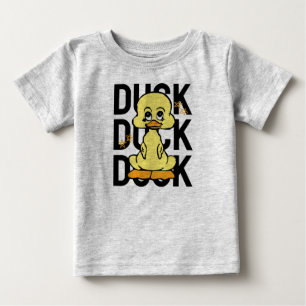 Camiseta de bebé pato