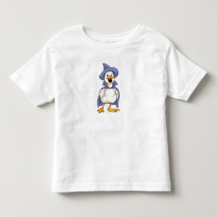 Camiseta De Bebé Pato como bruja con Gorra