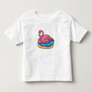 Camiseta De Bebé Pato con Donut
