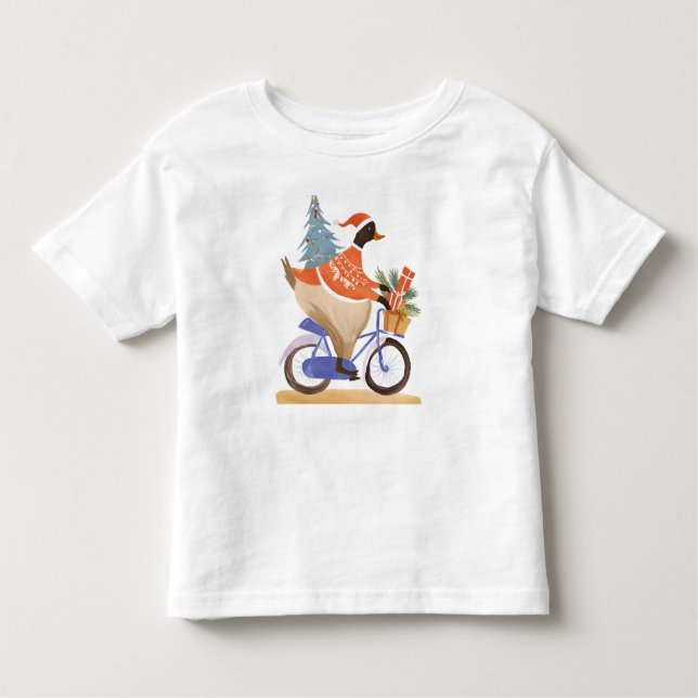 Camiseta De Bebé Pato de navidad (Anverso)