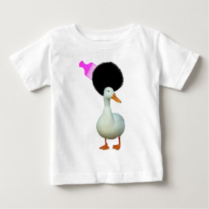 Camiseta De Bebé Pato del Afro
