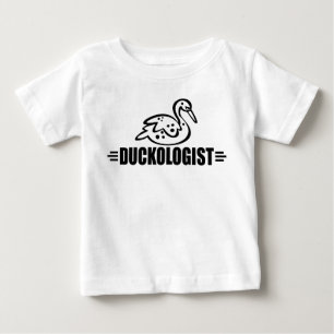 Camiseta De Bebé Pato Divertido