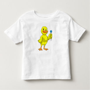 Camiseta De Bebé Pato en Darts con Dart