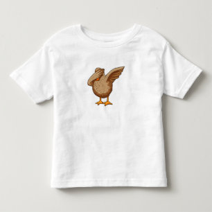 Camiseta De Bebé Pato en Hip Hop Dance Dab